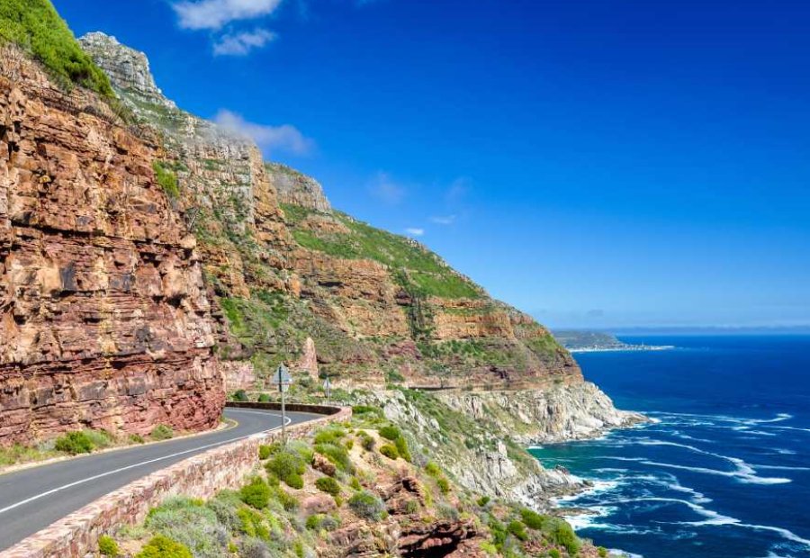 Chapmans-Peak-Drive طريق تشابمان جنوب افريقيا